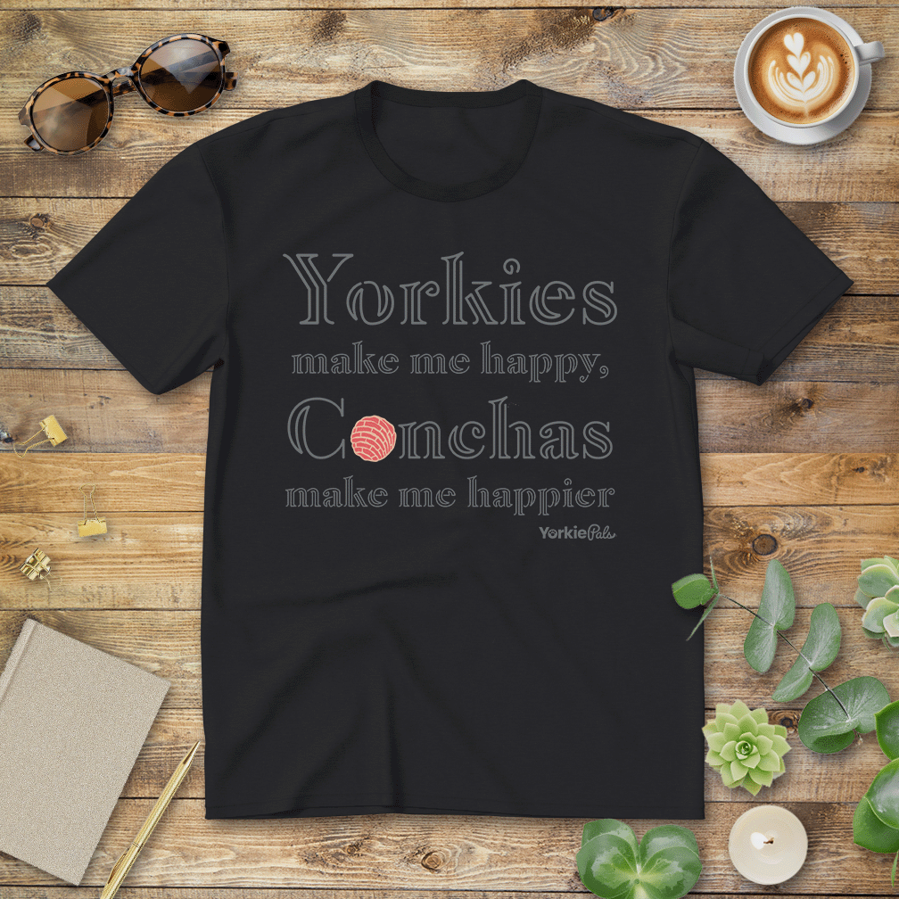 Yorkies & Conchas T-Shirt - Yorkie Pals