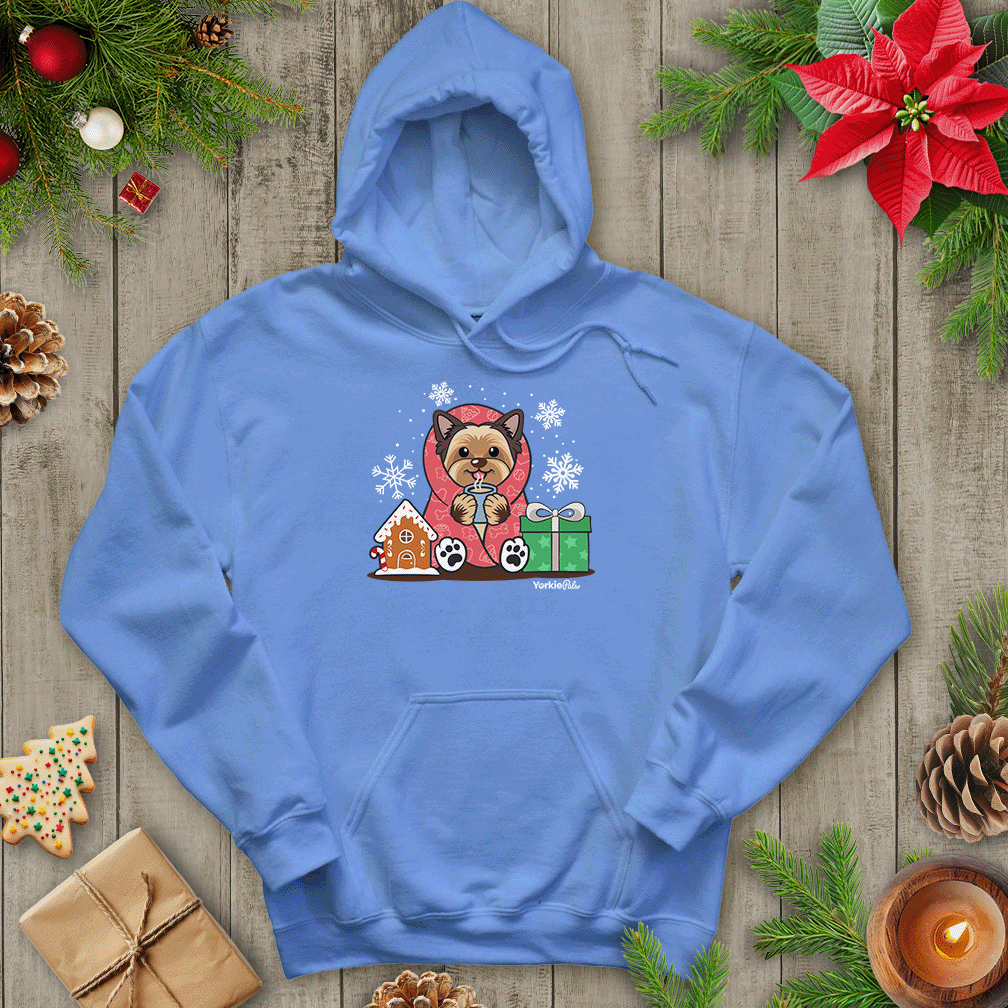 Hot Cocoa Yorkie Hoodie - Yorkie Pals