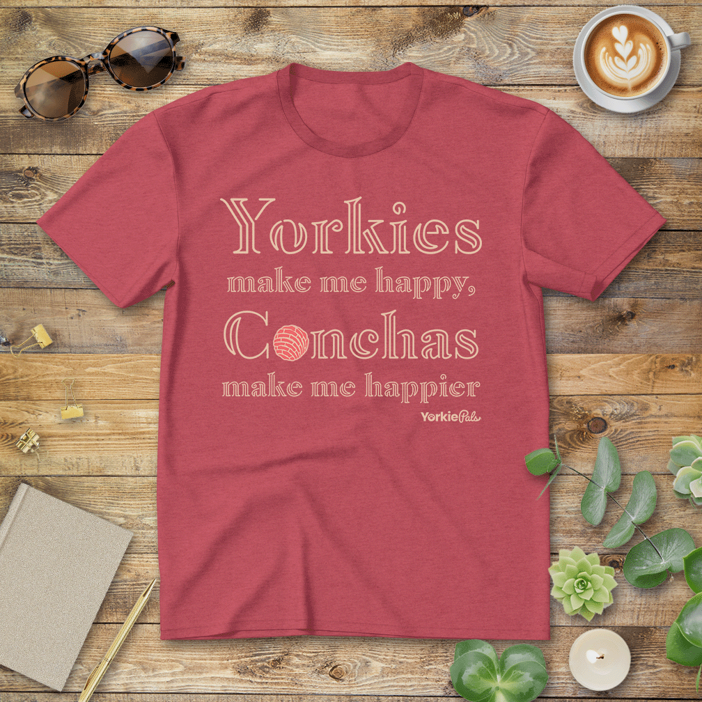 Yorkies & Conchas T-Shirt - Yorkie Pals
