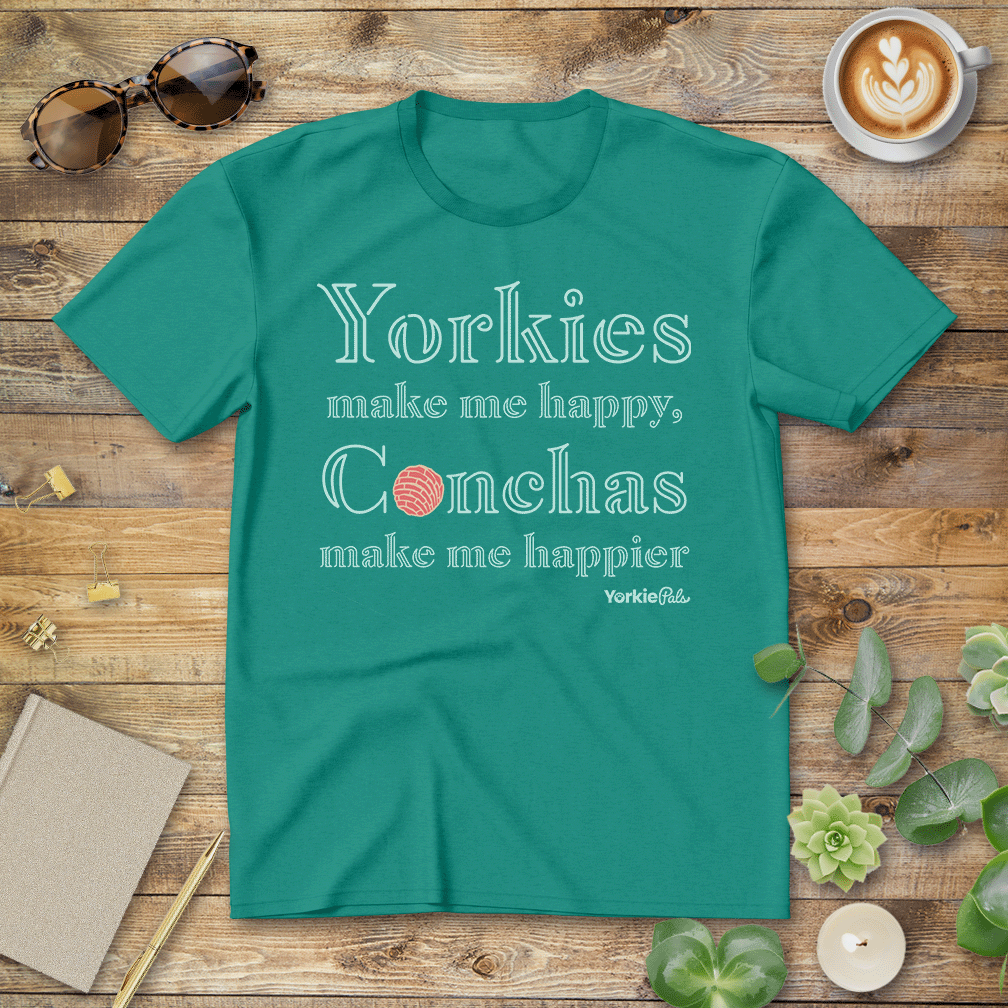 Yorkies & Conchas T-Shirt - Yorkie Pals