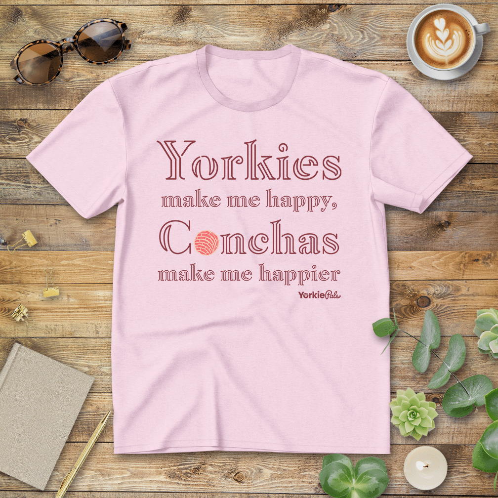 Yorkies & Conchas T-Shirt - Yorkie Pals