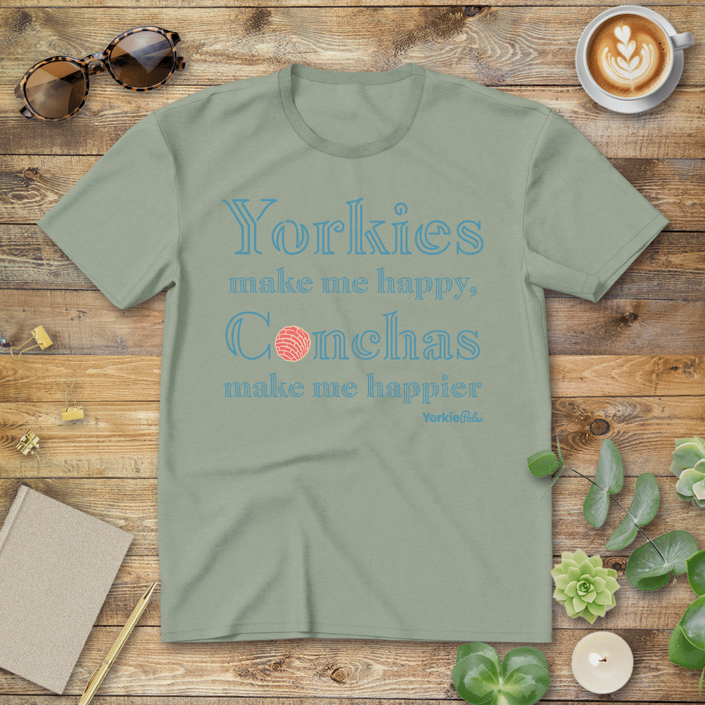 Yorkies & Conchas T-Shirt - Yorkie Pals