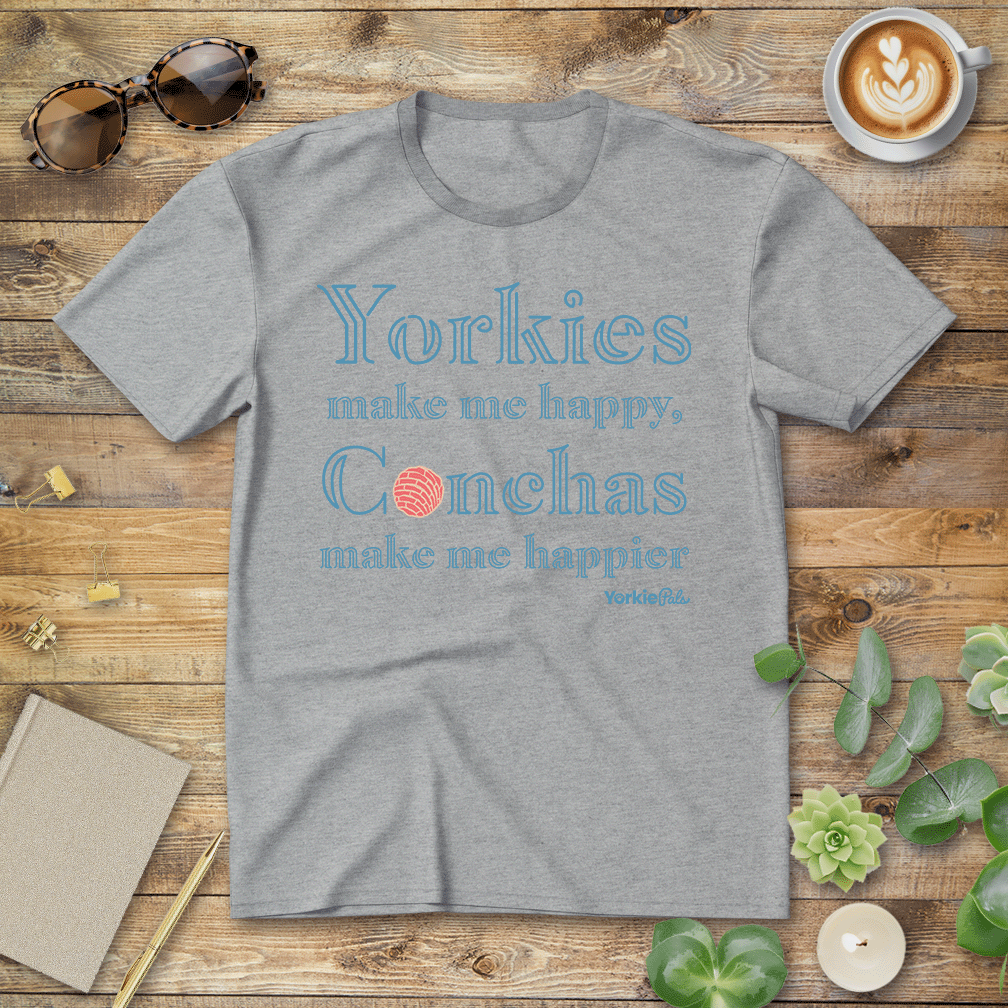 Yorkies & Conchas T-Shirt - Yorkie Pals