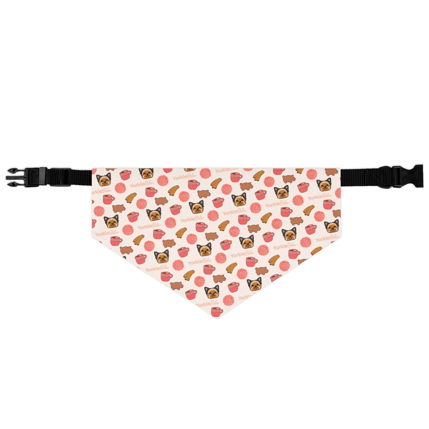 Yorkie-licious Pet Bandana Collar