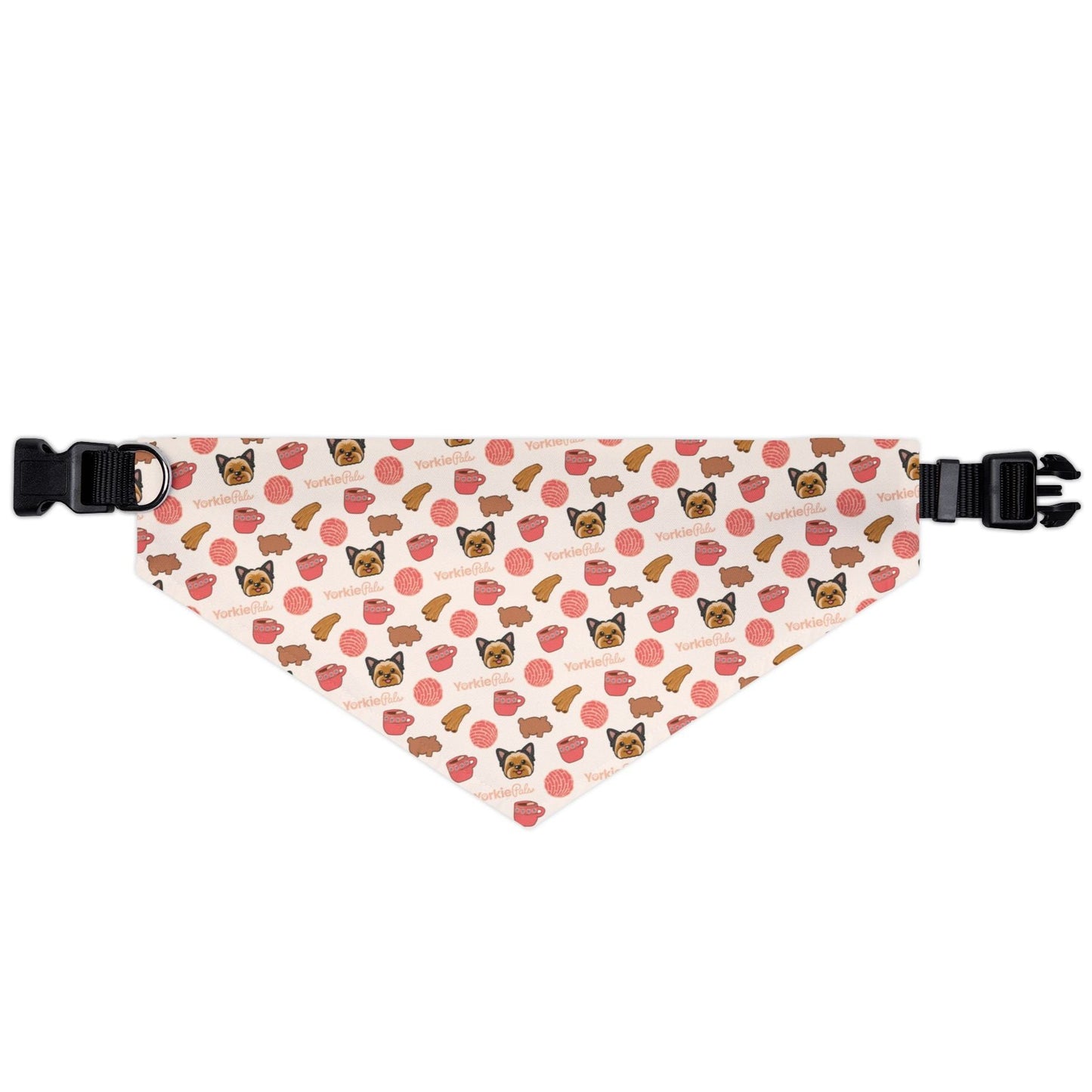 Yorkie-licious Pet Bandana Collar