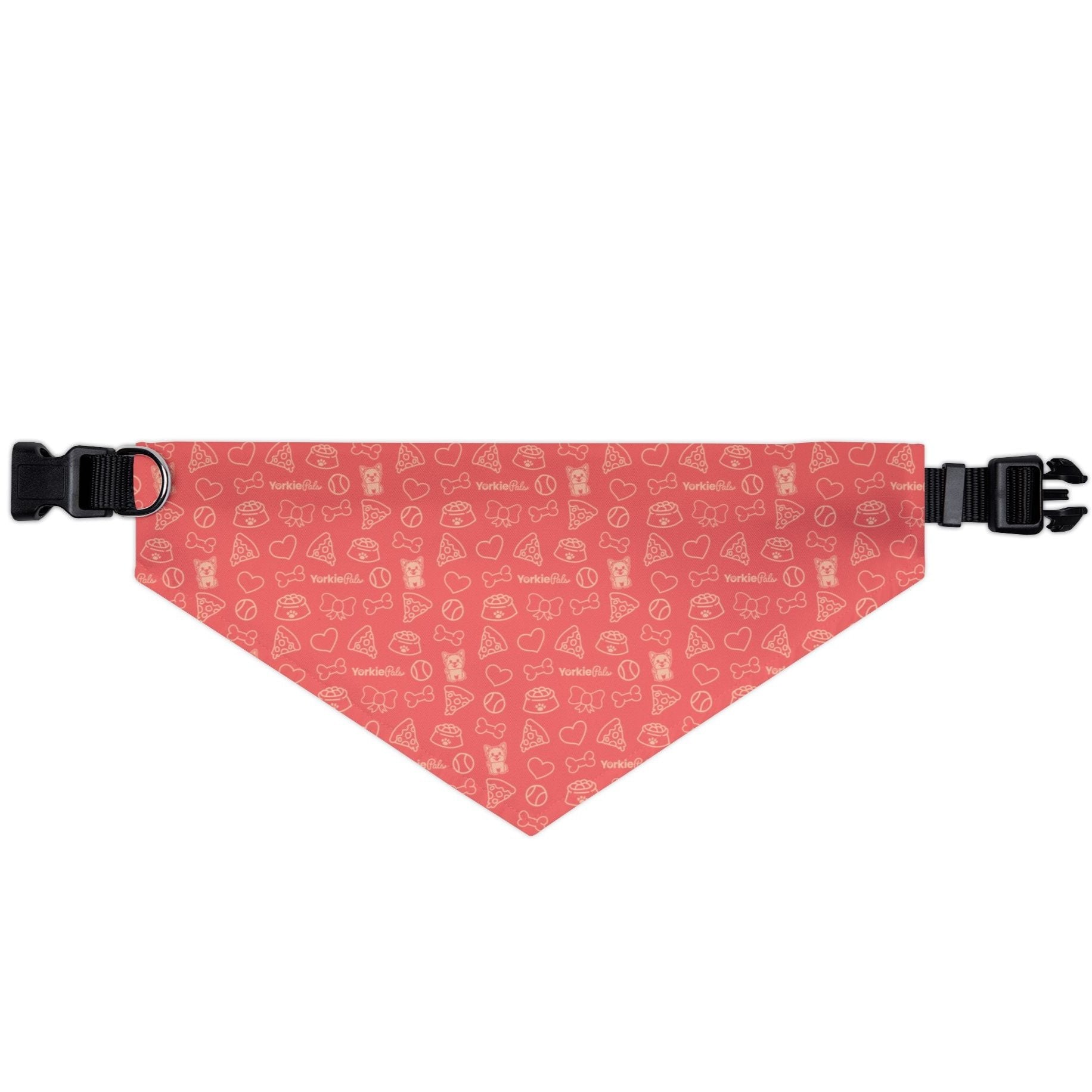 Yorkie Berry Pet Bandana Collar - Yorkie Pals