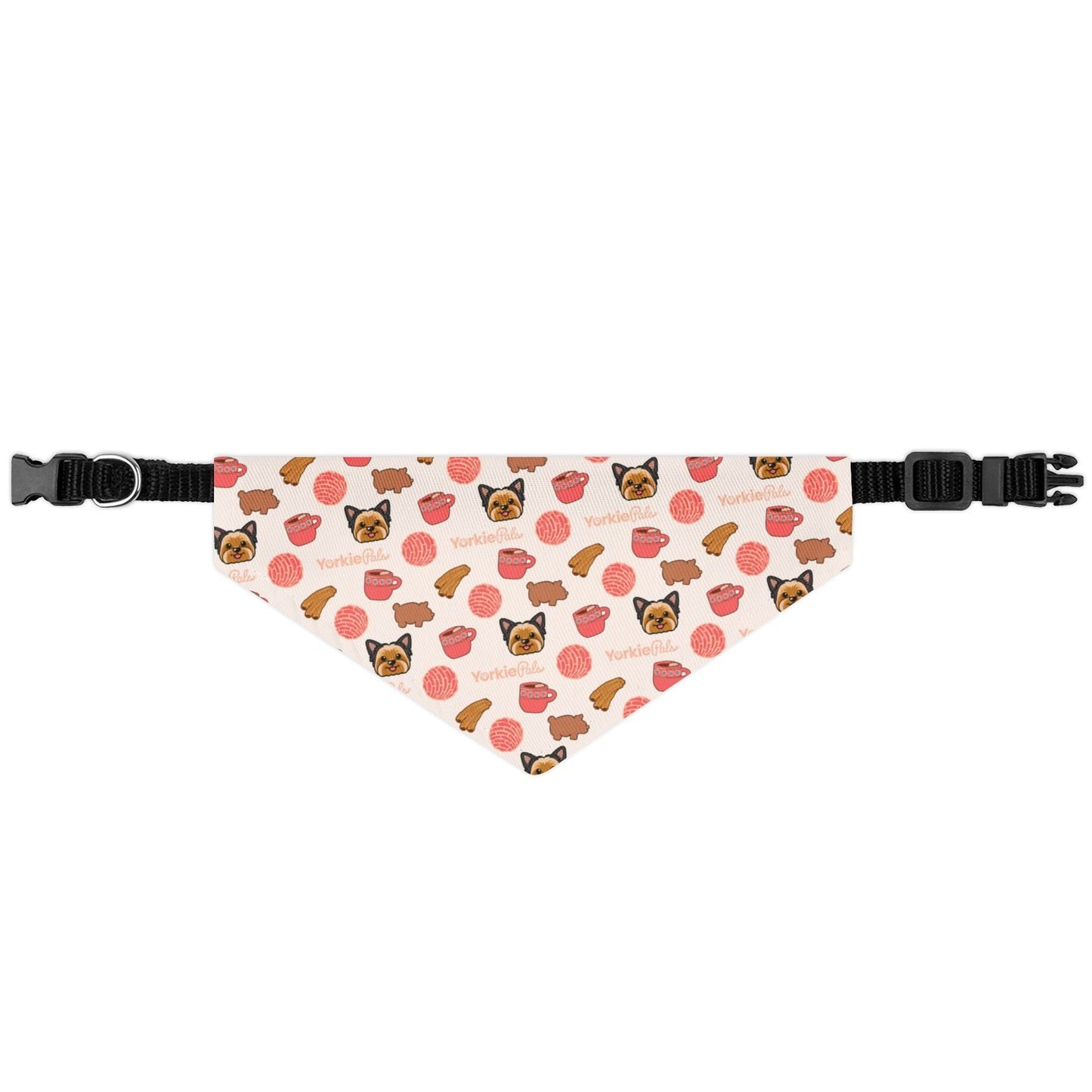 Yorkie-licious Pet Bandana Collar