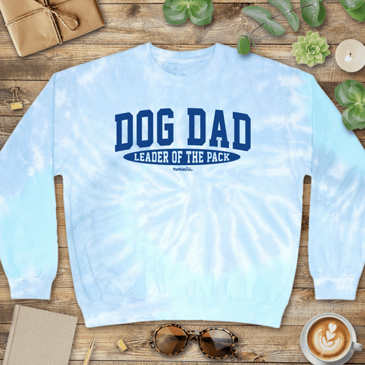 Dog Dad Tie-Dye Crewneck